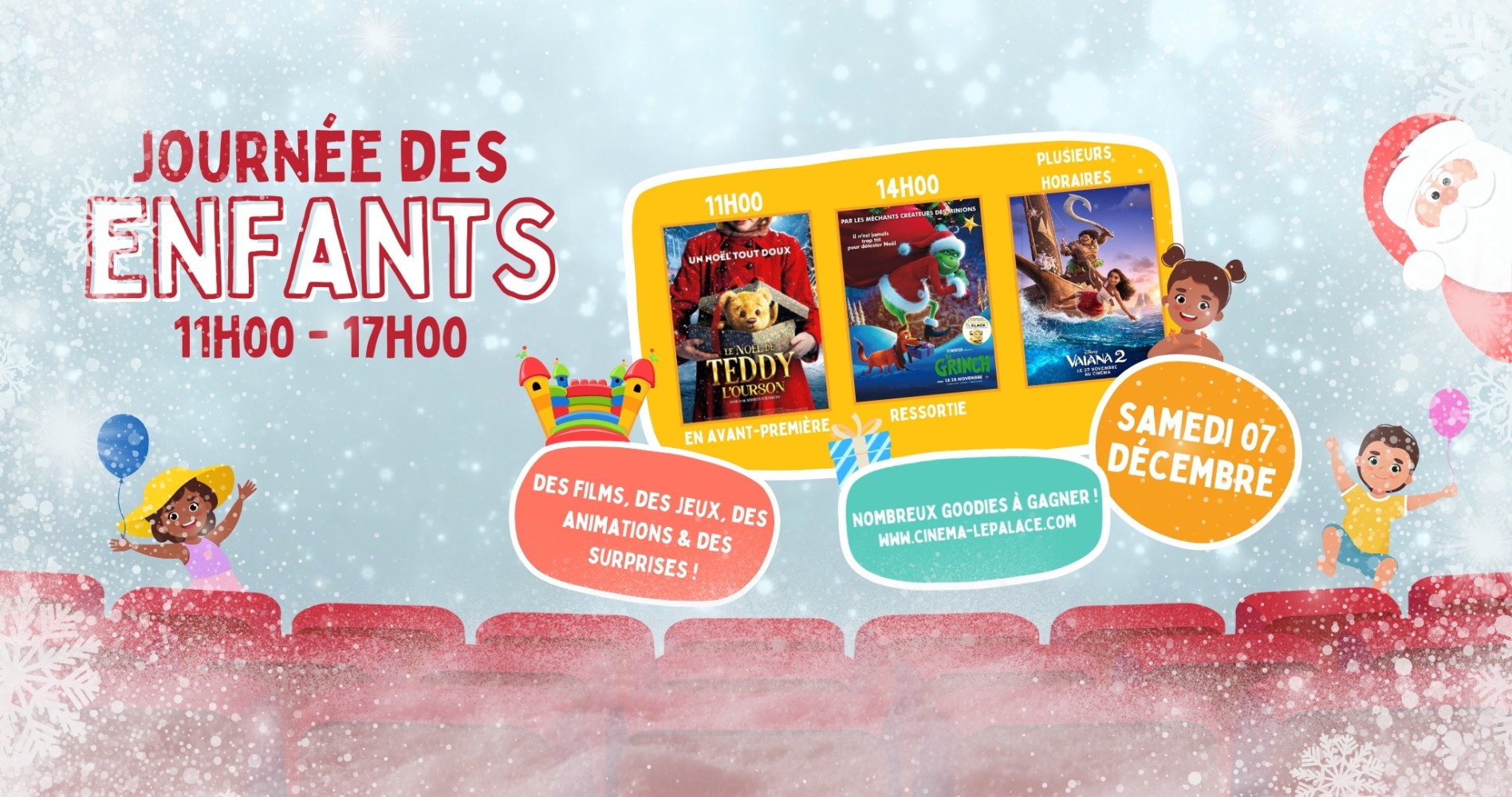 La journée des enfants spéciale Noël est de retour !