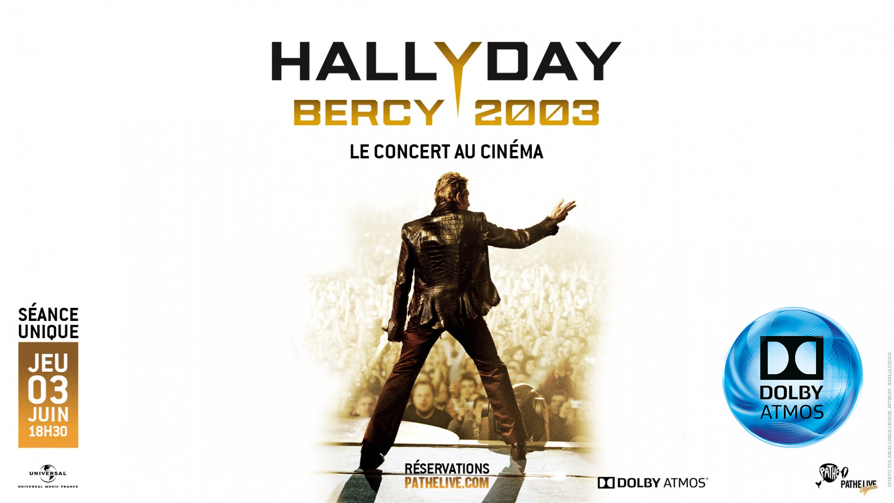 Johnny Hallyday - Bercy 2003 : Le concert au cinéma